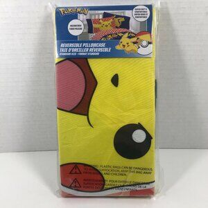 Pokémon Standard Pillowcase – Pikachu Design – Brand New